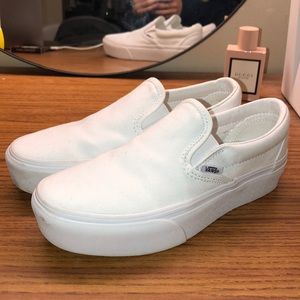VANS Slip-On Platform (True White)